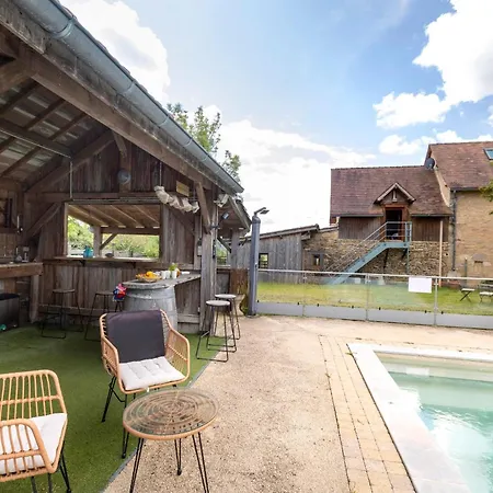 Two-villa Estate With Pool & Valley Views Villa Salvagnac-Cajarc