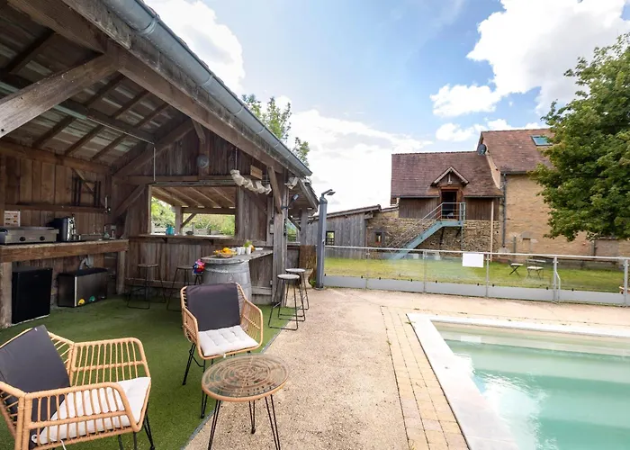 Two-villa Estate With Pool & Valley Views 别墅 Salvagnac-Cajarc