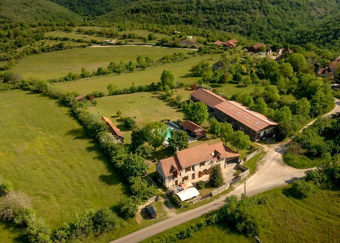 Two-villa Estate With Pool & Valley Views 别墅 Salvagnac-Cajarc